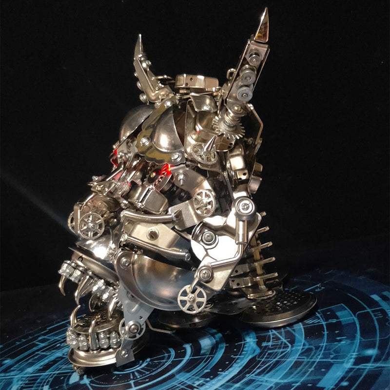 Japanese Hannya Mask 3D DIY Metal Art Kits - stirlingkit