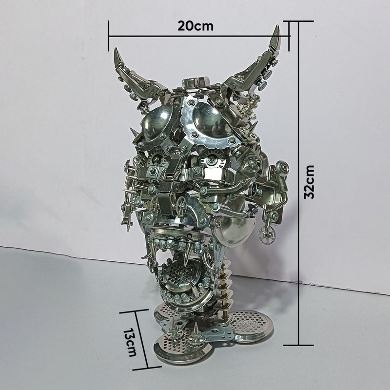 Japanese Hannya Mask 3D DIY Metal Art Kits - stirlingkit