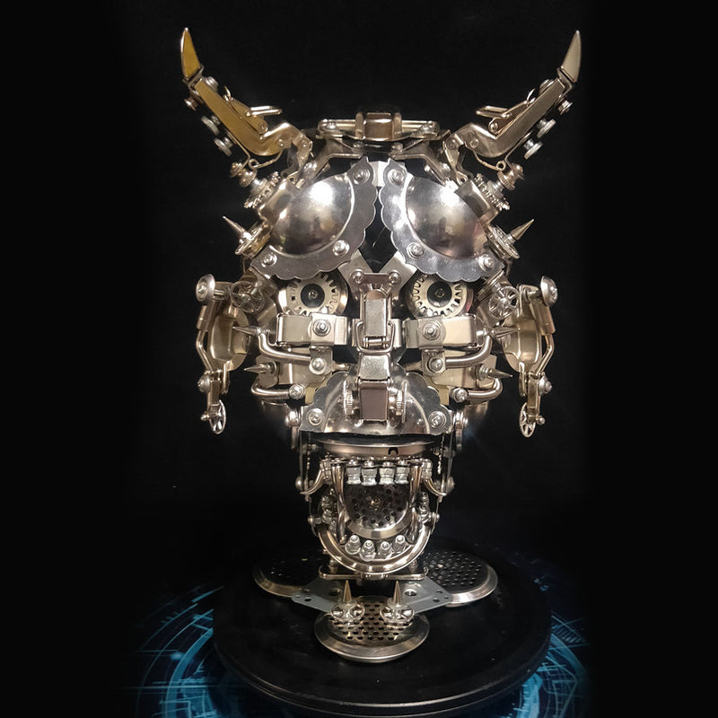 Japanese Hannya Mask 3D DIY Metal Art Kits - stirlingkit