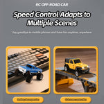 JIABAILE 3601 Mini 4WD RC Rock Crawler Full Proportional Realistic MICRO RC Offroad Car - stirlingkit
