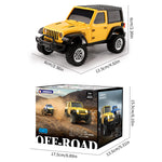 JIABAILE 3601 Mini 4WD RC Rock Crawler Full Proportional Realistic MICRO RC Offroad Car - stirlingkit
