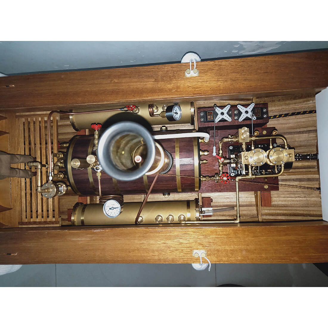 KACIO WS100XL Horizontal Steam Boiler Premium Version for 1000mL Model Ship - stirlingkit