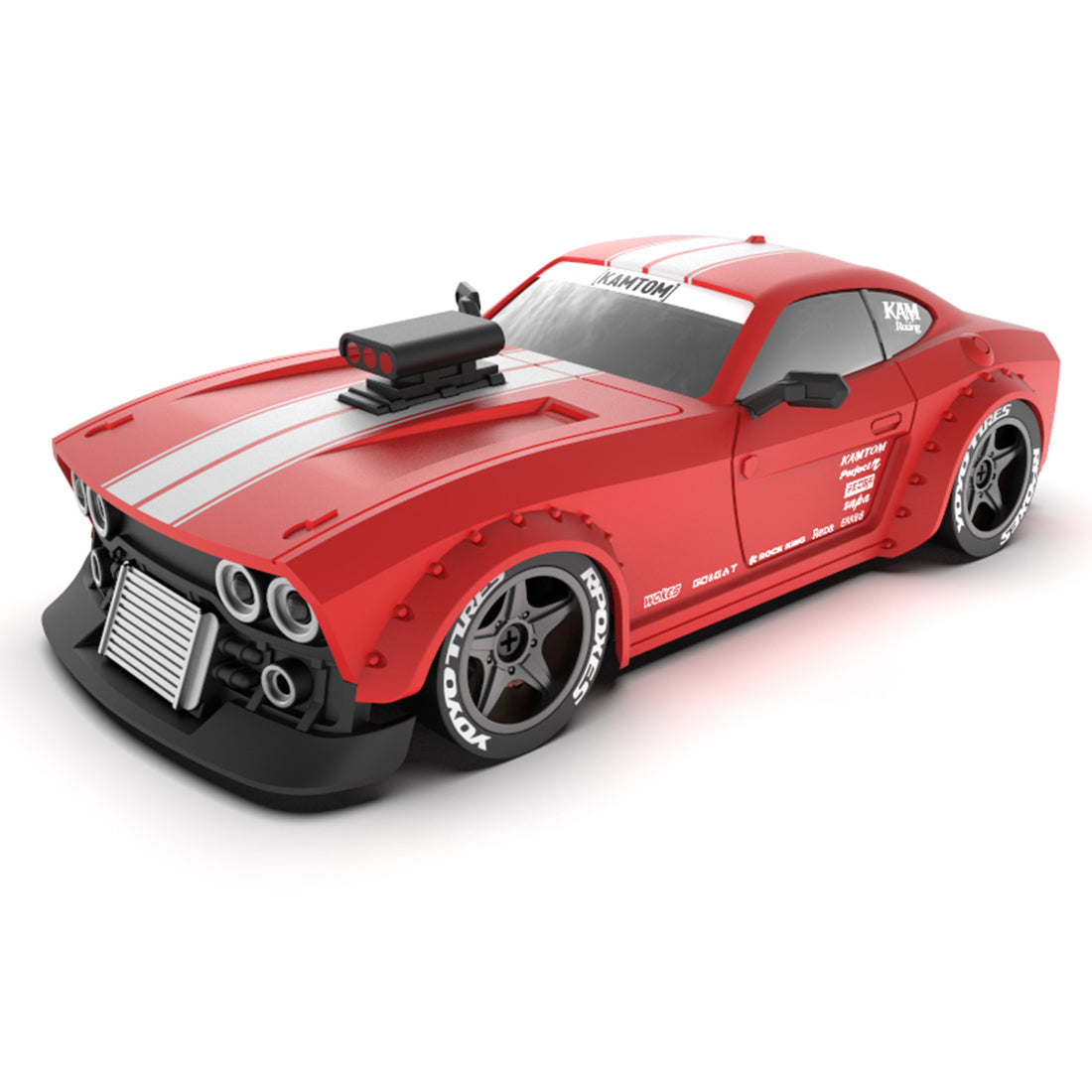 KAMTOM Mini RC Drift Car with Supercharger 1/32 RTR - stirlingkit