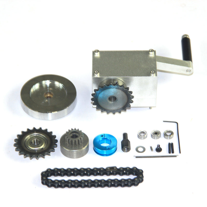 Kick Starter & Flywheel & Clutch for CISON FG-VT157 V2 Engine with External Hall sensor - stirlingkit