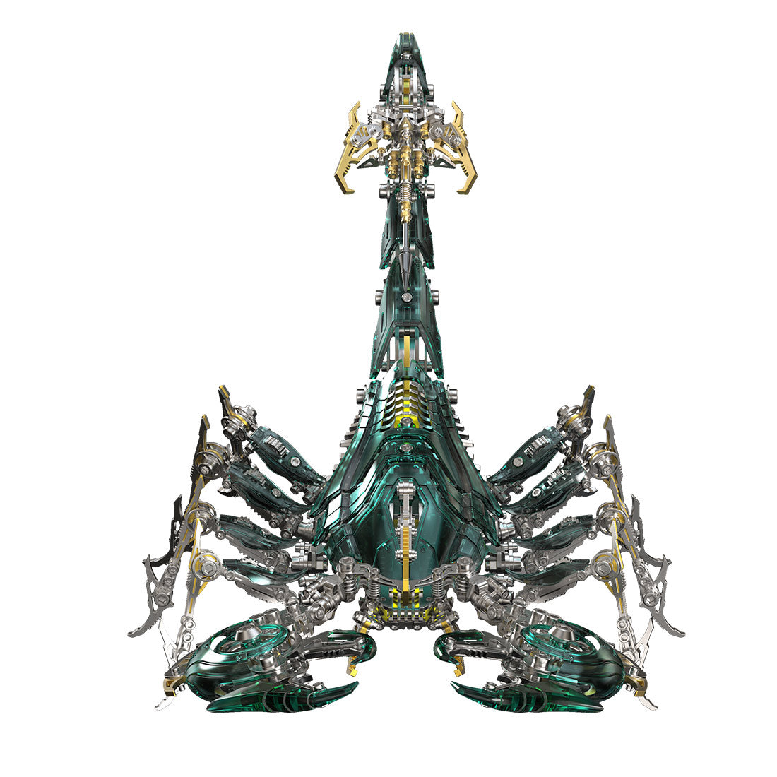 Large Mechanical 3D Metal War Scorpion Model Kit for Adults 1073PCS - stirlingkit