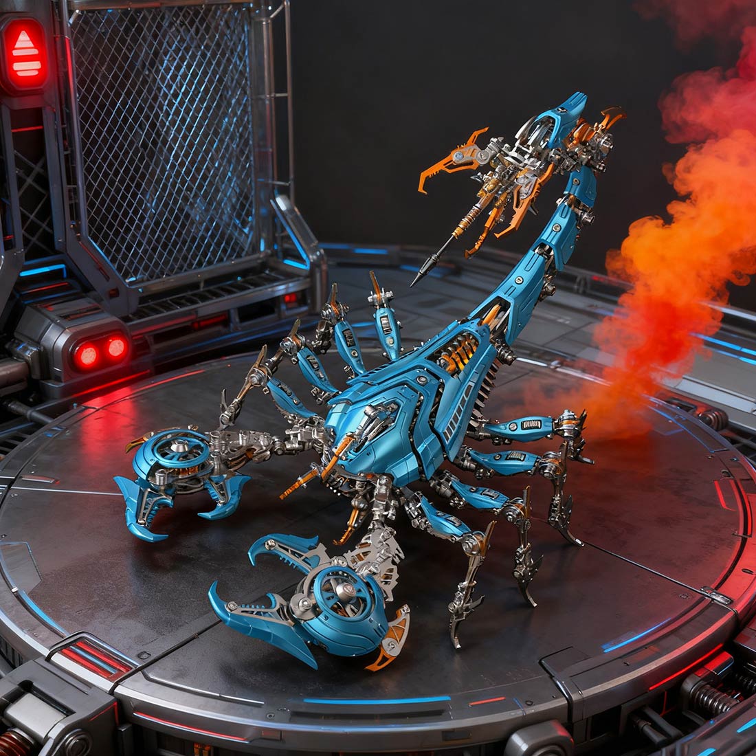 Large Mechanical 3D Metal War Scorpion Model Kit for Adults 1073PCS - stirlingkit