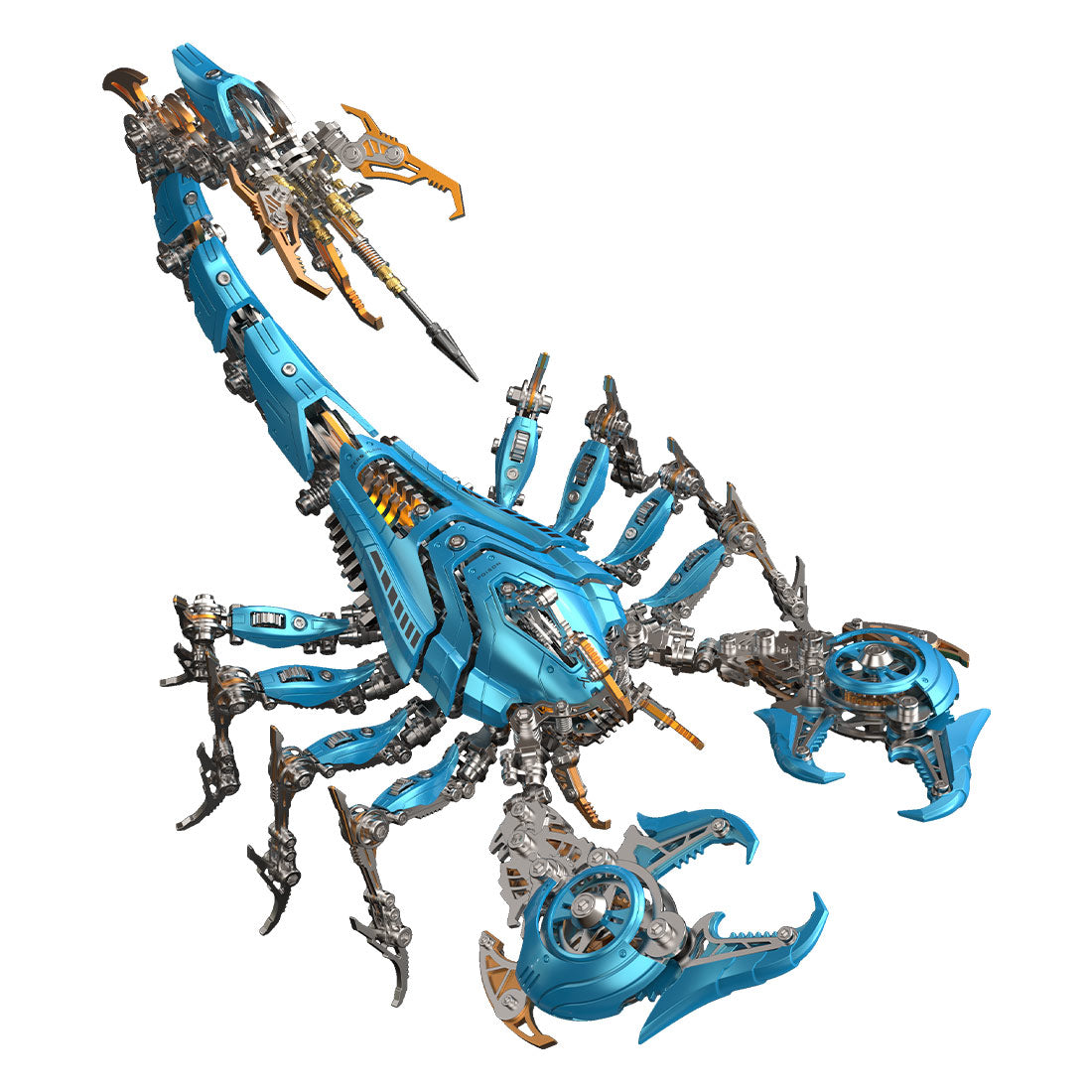 Large Mechanical 3D Metal War Scorpion Model Kit for Adults 1073PCS - stirlingkit