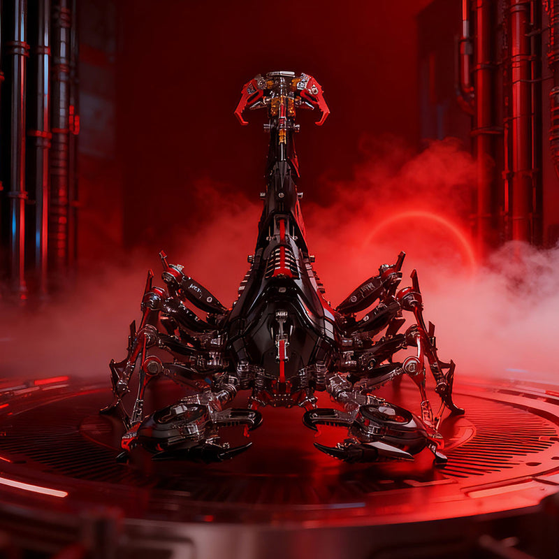 Large Mechanical 3D Metal War Scorpion Model Kit for Adults 1073PCS - stirlingkit