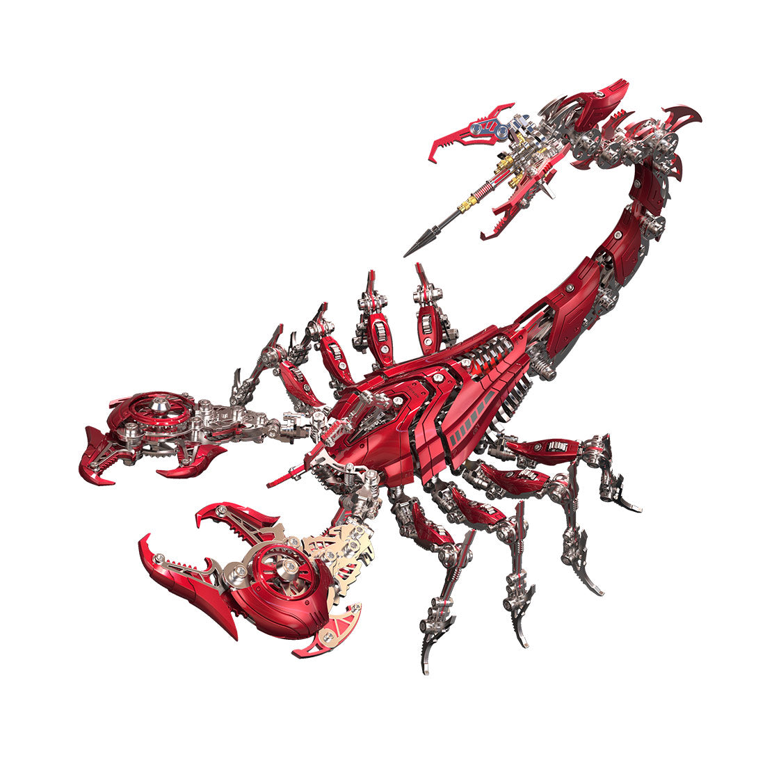 Large Mechanical 3D Metal War Scorpion Model Kit for Adults 1073PCS - stirlingkit
