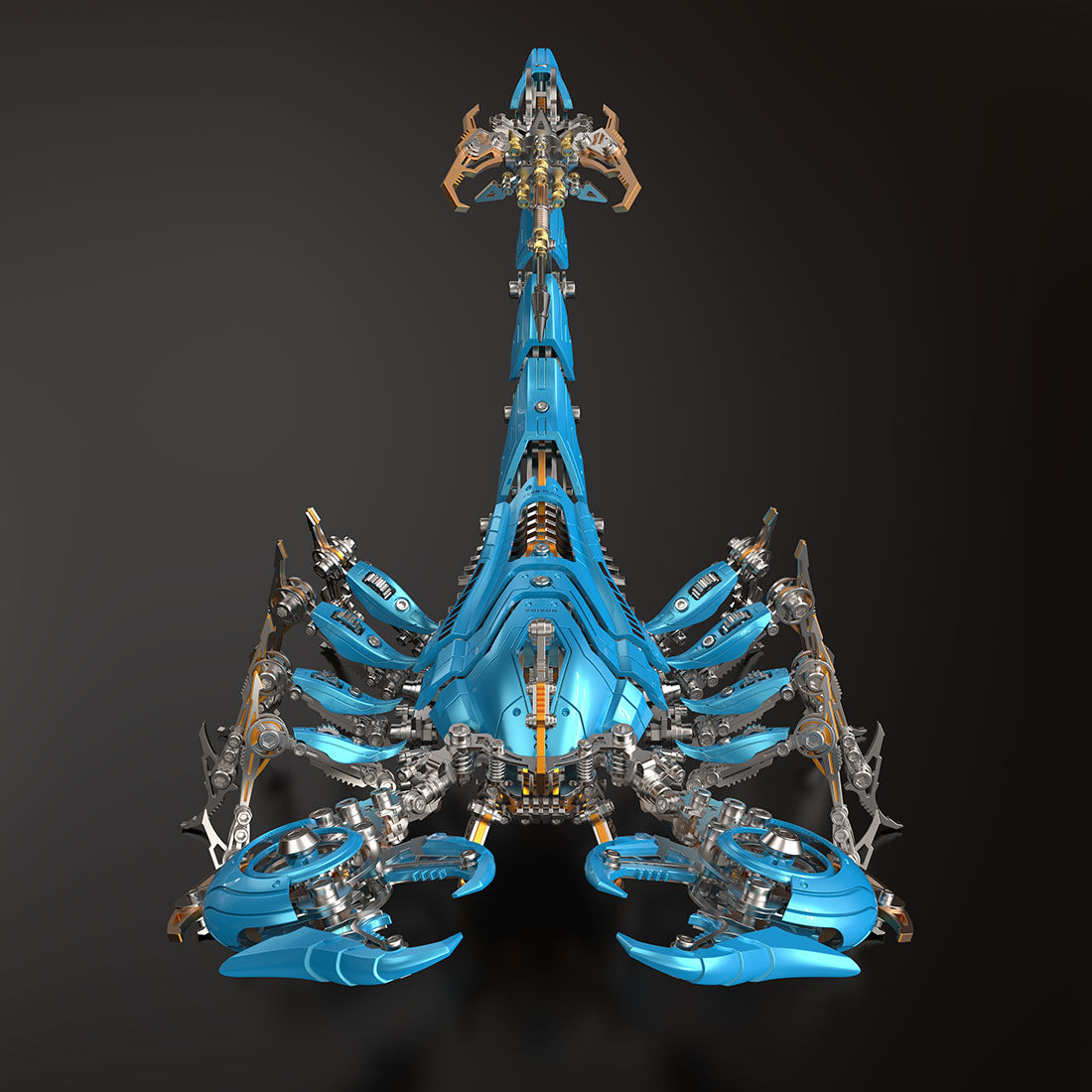 Large Mechanical 3D Metal War Scorpion Model Kit for Adults 1073PCS - stirlingkit