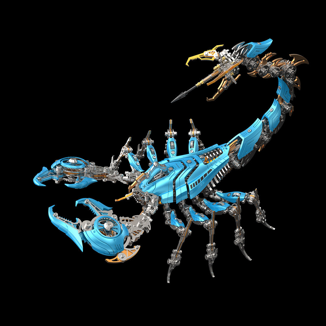 Large Mechanical 3D Metal War Scorpion Model Kit for Adults 1073PCS - stirlingkit