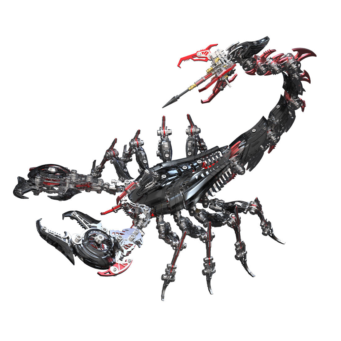 Large Mechanical 3D Metal War Scorpion Model Kit for Adults 1073PCS - stirlingkit
