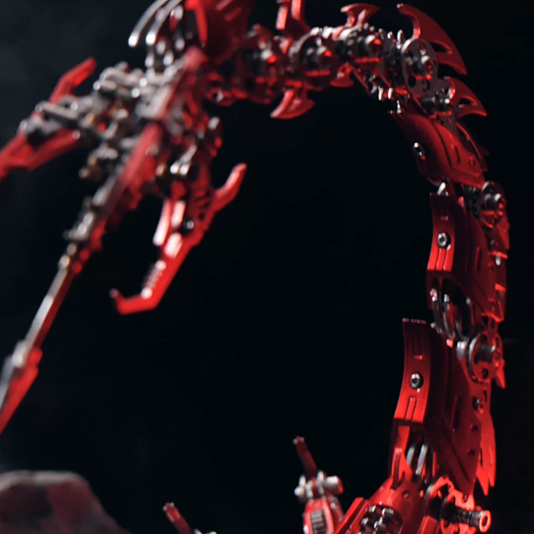 Large Mechanical 3D Metal War Scorpion Model Kit for Adults 1073PCS - stirlingkit