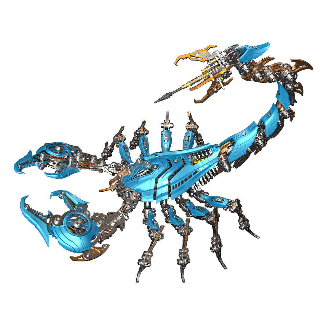 Large Mechanical 3D Metal War Scorpion Model Kit for Adults 1073PCS - stirlingkit