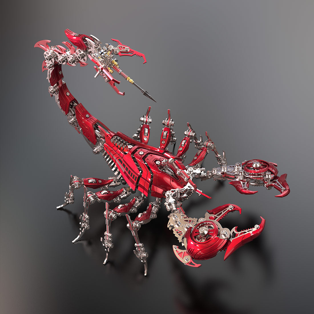 Large Mechanical 3D Metal War Scorpion Model Kit for Adults 1073PCS - stirlingkit