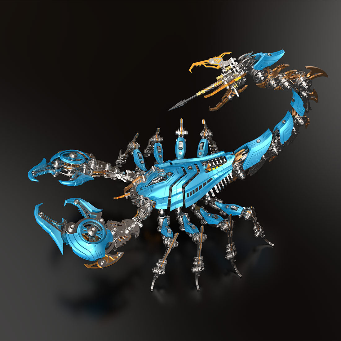 Large Mechanical 3D Metal War Scorpion Model Kit for Adults 1073PCS - stirlingkit