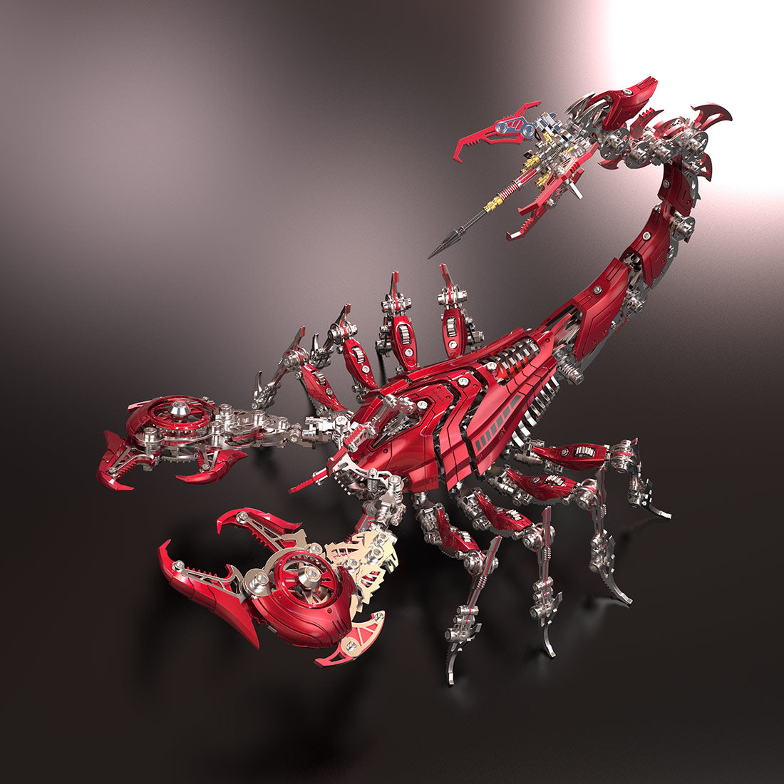 Large Mechanical 3D Metal War Scorpion Model Kit for Adults 1073PCS - stirlingkit