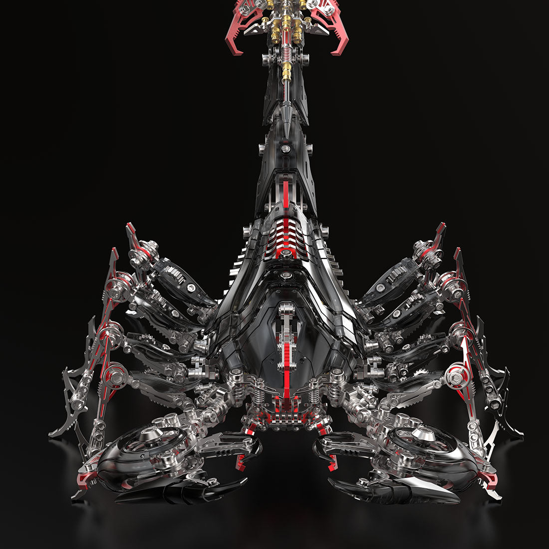 Large Mechanical 3D Metal War Scorpion Model Kit for Adults 1073PCS - stirlingkit