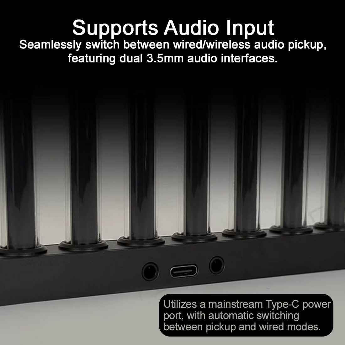 LED Spectrum Analyzer Music Light Gaming Room Desk Toy - stirlingkit