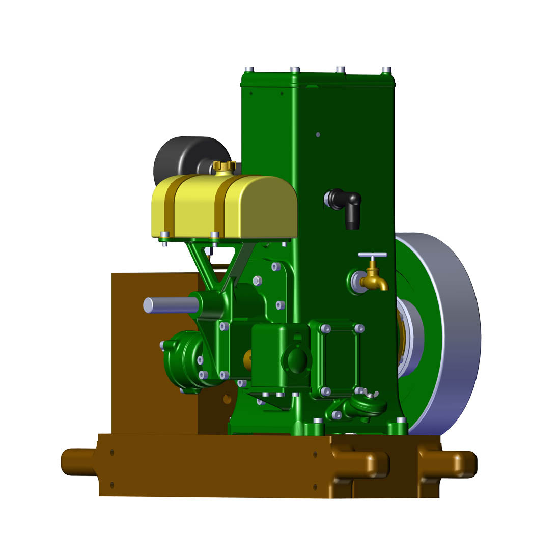 RETROL & OKMO D Type Sationary Engine Model Miniature Internal Combustion Engine