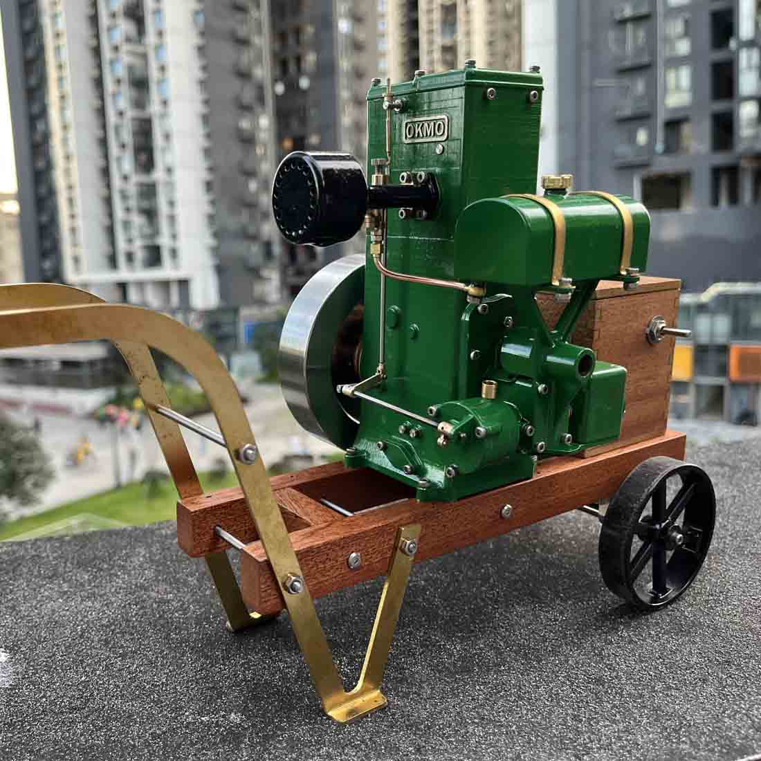 RETROL & OKMO D Type Sationary Engine Model Miniature Internal Combustion Engine