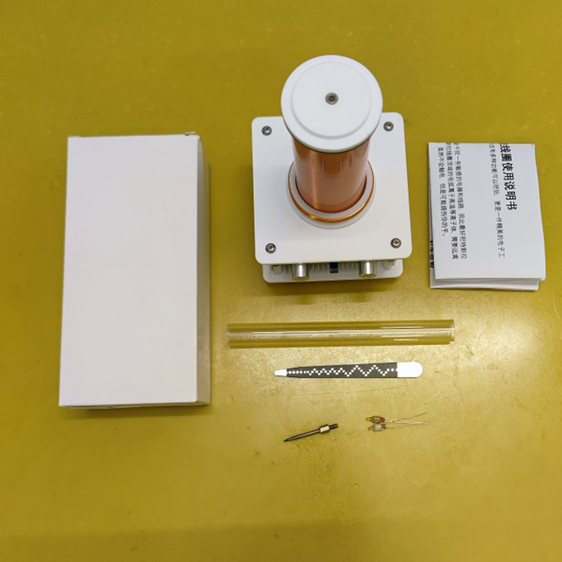 Long Electrical Arcs Mini Tesla Coil Experimental Science Toy - stirlingkit