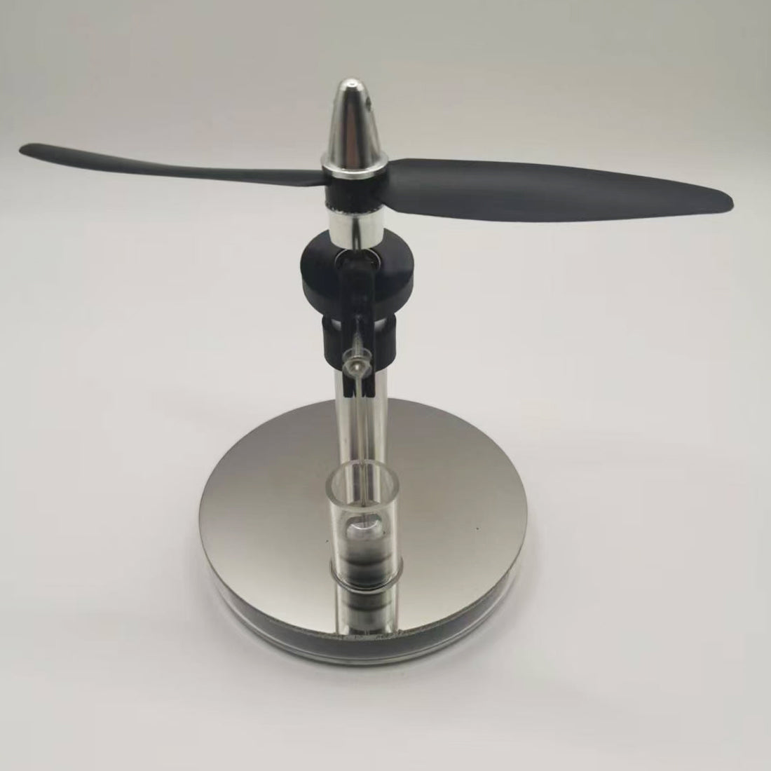 Low-Temperature Stirling Engine Model Coffe Cup Engine Model Helicopter Shape