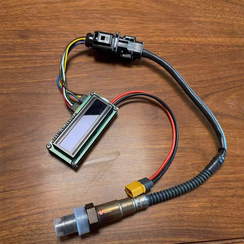 LSU4.9 Air-Fuel Ratio Display Instrument Air-Fuel Ratio Analyzer + Oxygen Sensor Mini Portable Carburetor Adjustment Gear - stirlingkit
