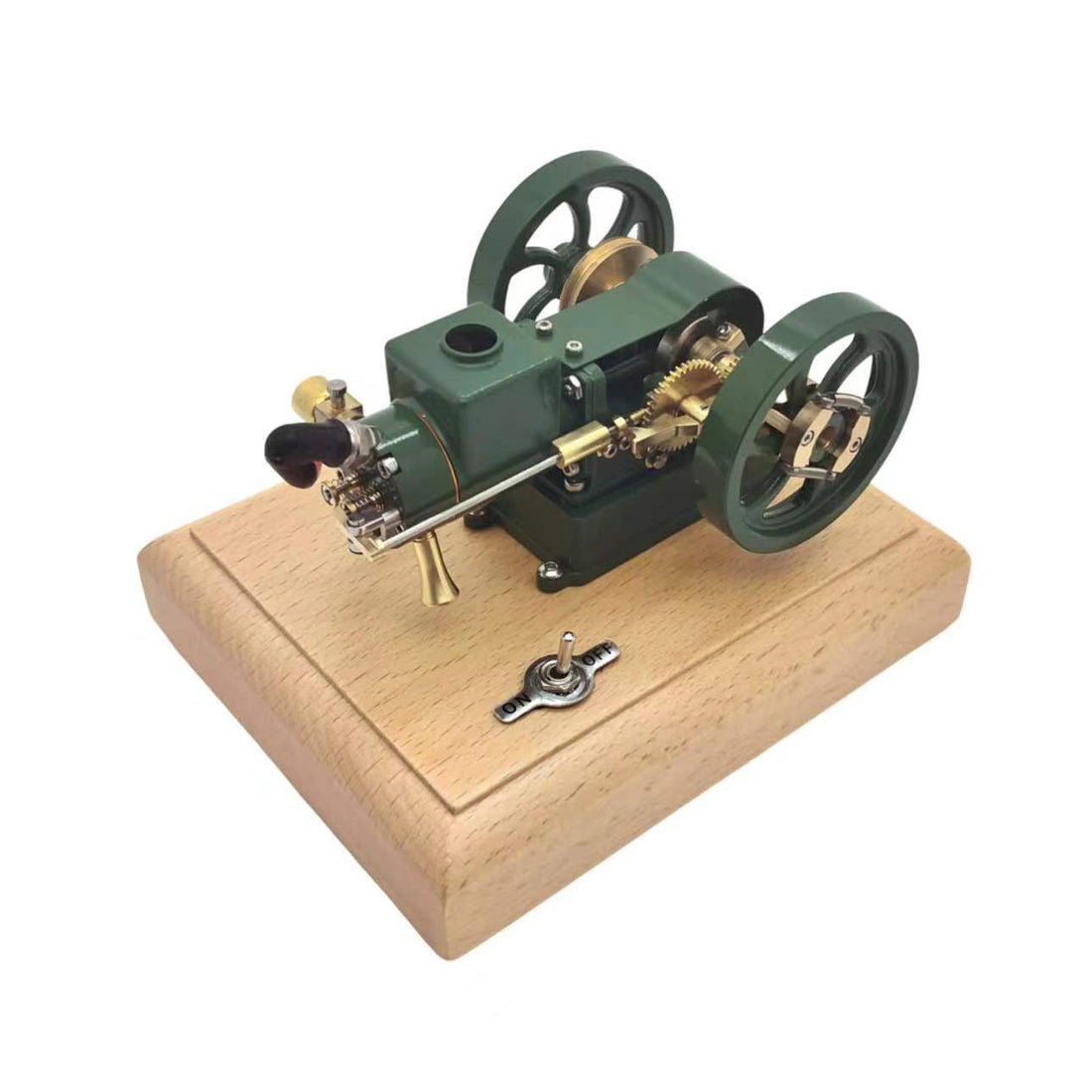 4 Stroke Watercooled Metal 1.6cc Gasoline Engine- M17 Hit and Miss Engine with Speed Governor - stirlingkit
