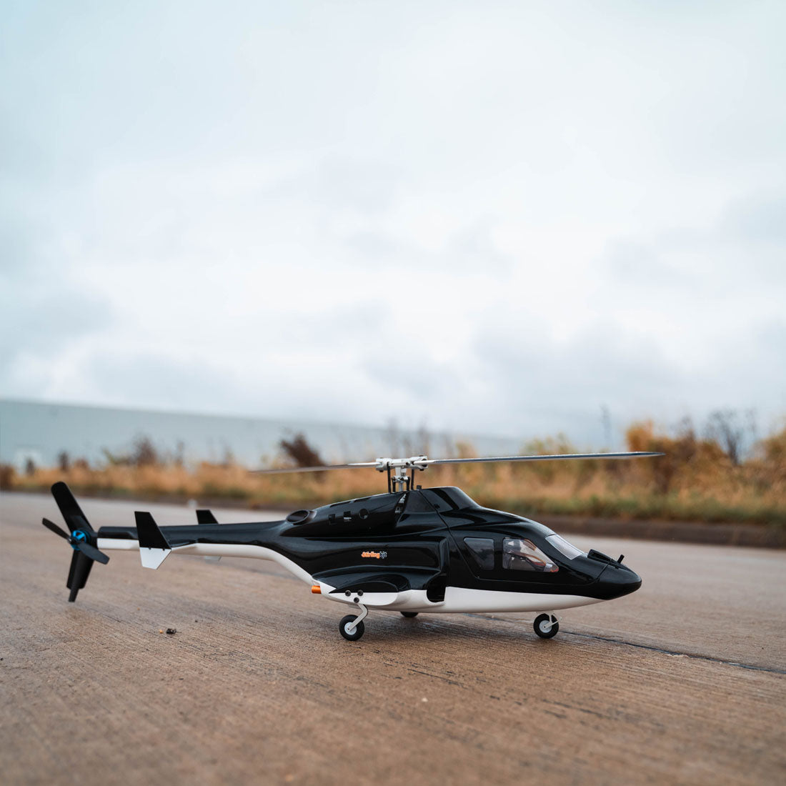 FLYWING FW450L Big Airwolf GPSRC Helicopter 2.4G RC 6CH  450-Class Electric Airplane Model - stirlingkit