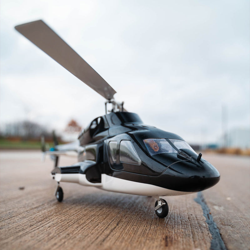 Jet Mach Helo FLYWING FW450L Big Airwolf GPSRC Helicopter 2.4G RC 6CH 450-Class ...
