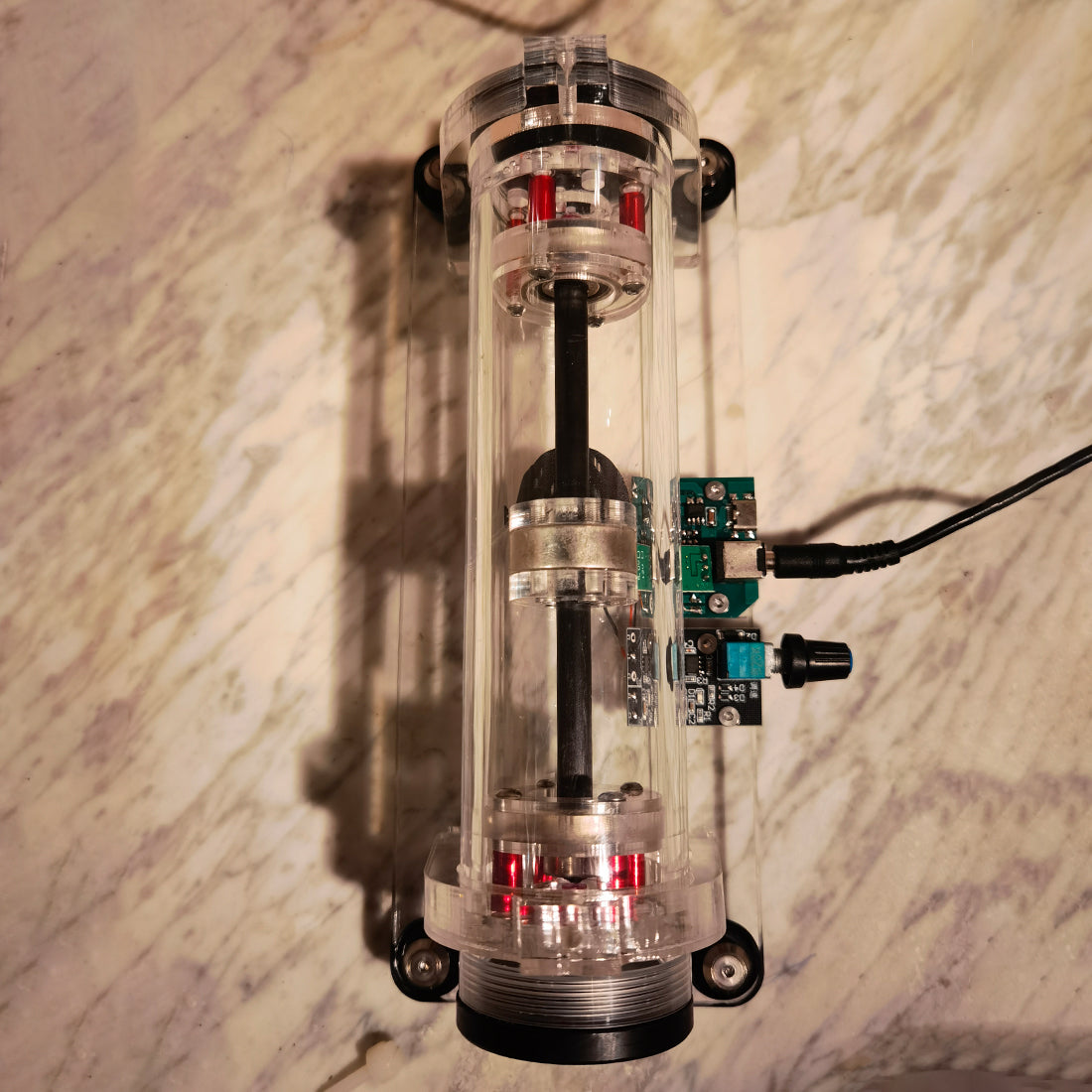 Magnetic Levitation Vacuum Brushless Motor 50,000 RPM STEM Physics Demonstrator - stirlingkit