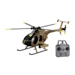 MD500 C189 Little Bird Aircraft Model 1/28 2.4G 4CH Single-Rotor RC Helicopter Model - RTF Version - stirlingkit