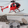 MD500 C189 Little Bird Aircraft Model 1/28 2.4G 4CH Single-Rotor RC Helicopter Model - RTF Version - stirlingkit