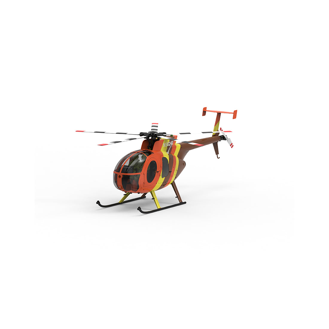 YU XIANG F118S MD500 MH-6 Round-Nose Little Bird Scale RC Helicopter FPV Set 250 Class