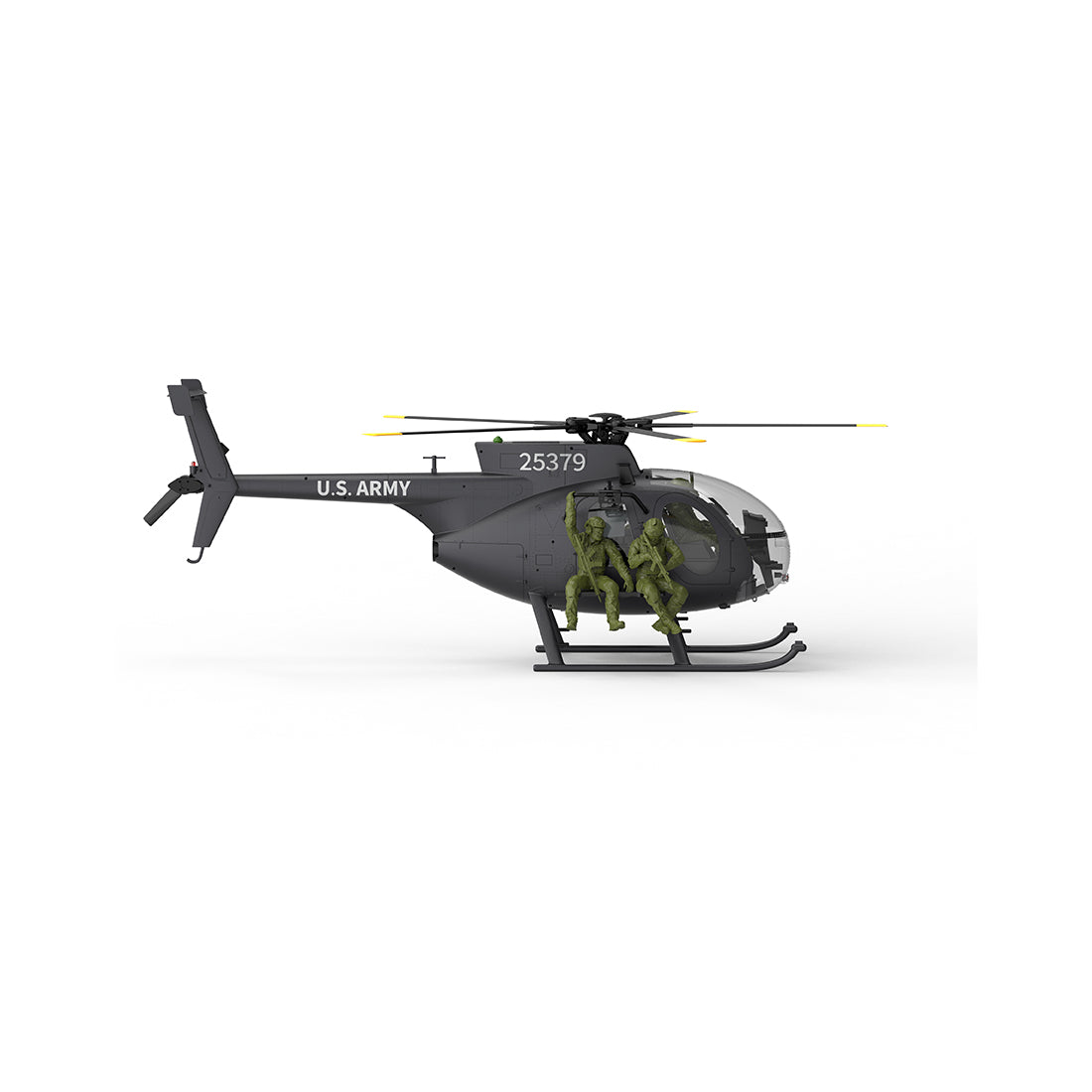 YU XIANG F118S MD500 MH-6 Round-Nose Little Bird Scale RC Helicopter FPV Set 250 Class