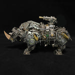 Mechanical 3D DIY Metal Rhino Puzzle Assembly Model 700+PCS - stirlingkit