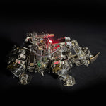 Mechanical 3D DIY Metal Rhino Puzzle Assembly Model 700+PCS - stirlingkit