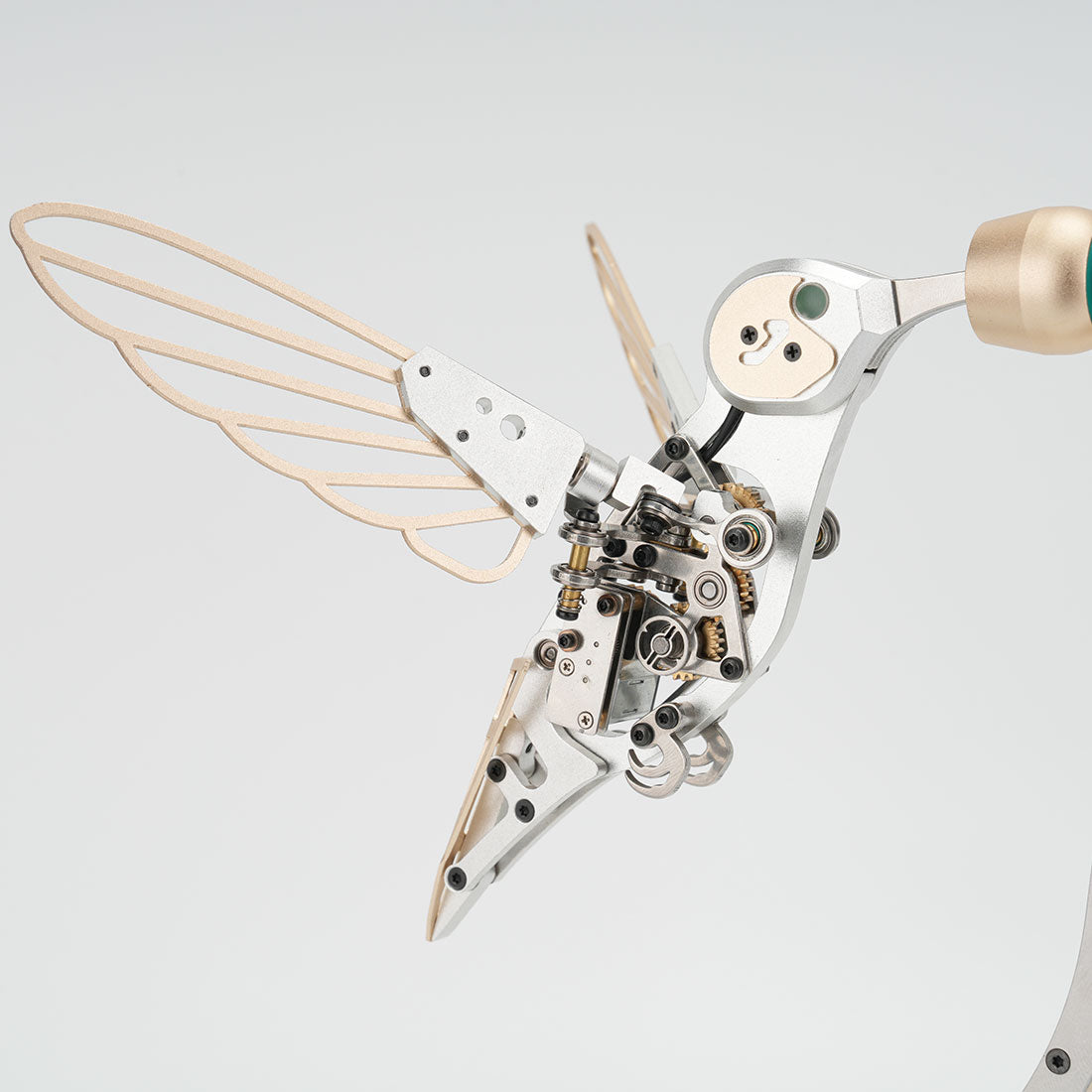 Mechanical Hummingbird 3D Metal Model Building Kits for Adults High-end Gifts - stirlingkit