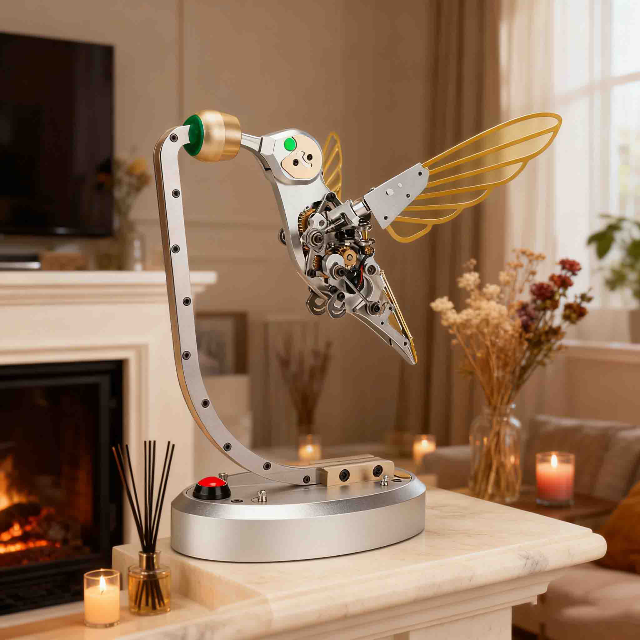 Mechanical Hummingbird 3D Metal Model Building Kits for Adults High-end Gifts