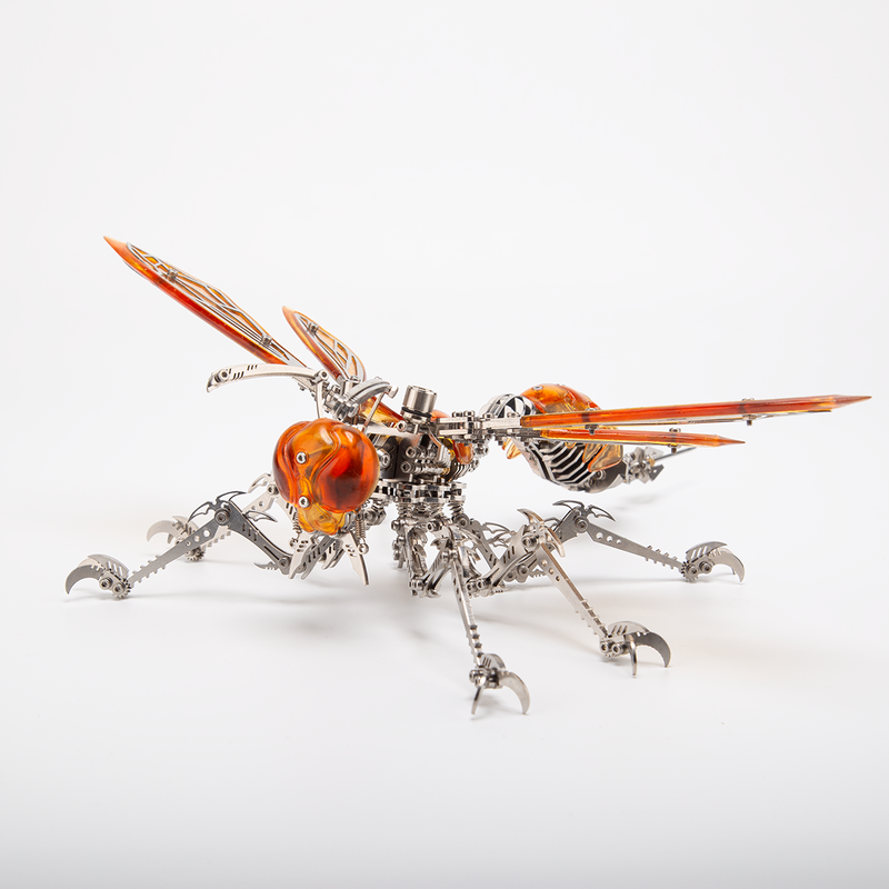 Mechanical Insects Combo: Wasp and Ant Metal Puzzle Kits - stirlingkit