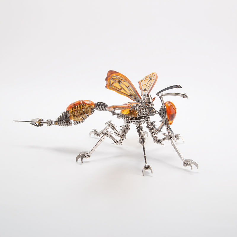 Mechanical Insects Combo: Wasp and Ant Metal Puzzle Kits - stirlingkit