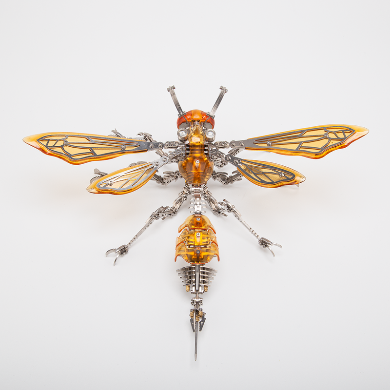 Mechanical Insects Combo: Wasp and Ant Metal Puzzle Kits - stirlingkit