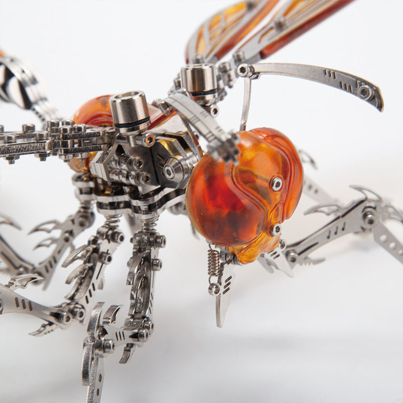 Mechanical Insects Combo: Wasp and Ant Metal Puzzle Kits - stirlingkit