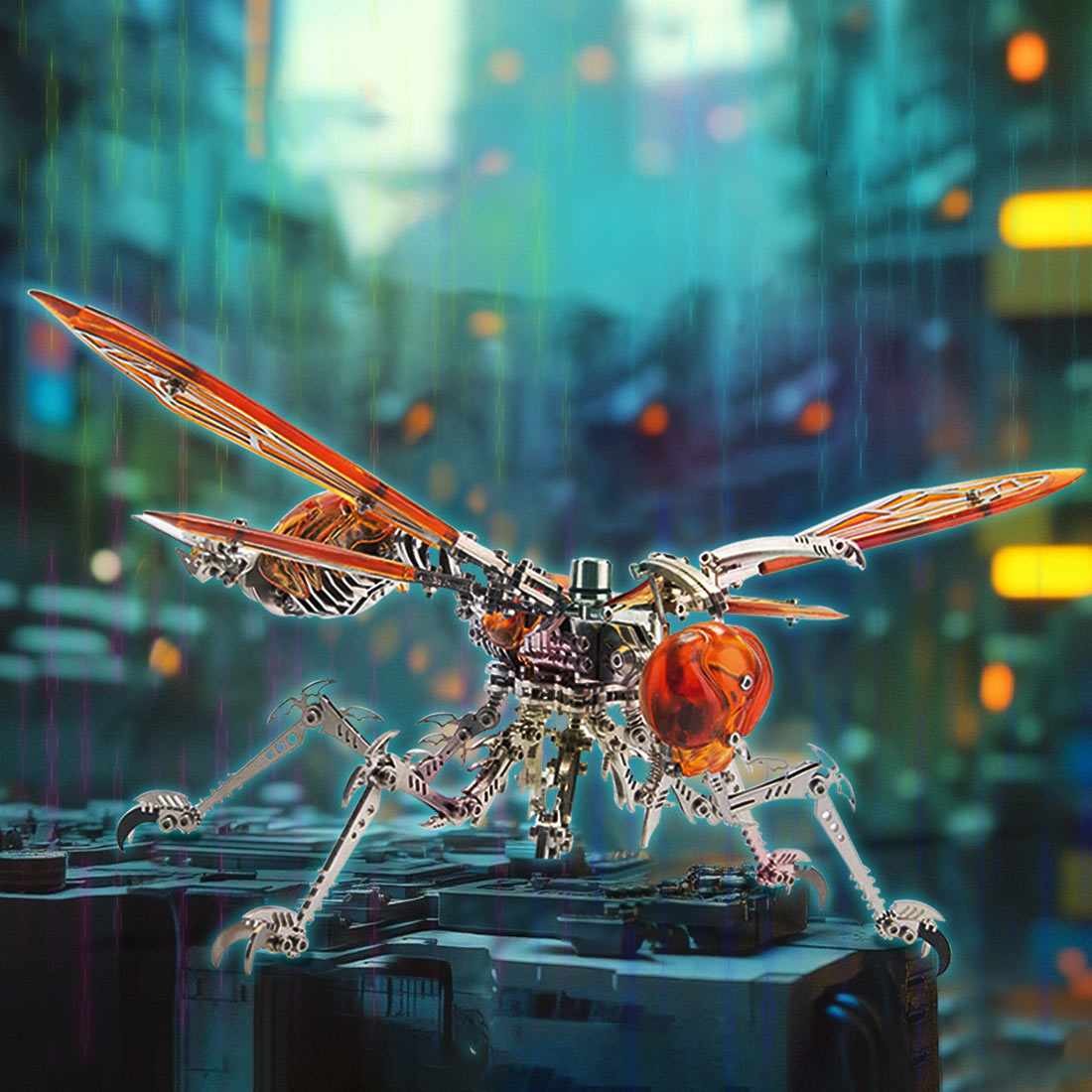 Mechanical Insects Combo: Wasp and Ant Metal Puzzle Kits - stirlingkit