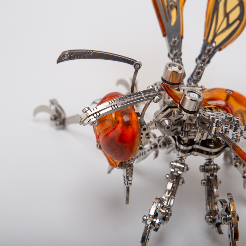 Mechanical Insects Combo: Wasp and Ant Metal Puzzle Kits - stirlingkit