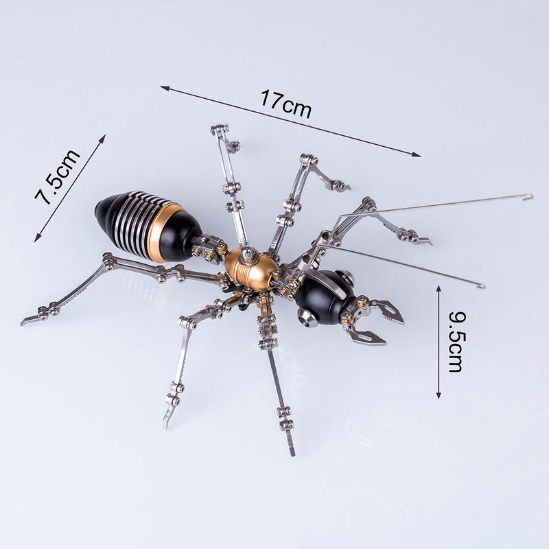 Mechanical Insects Combo: Wasp and Ant Metal Puzzle Kits - stirlingkit
