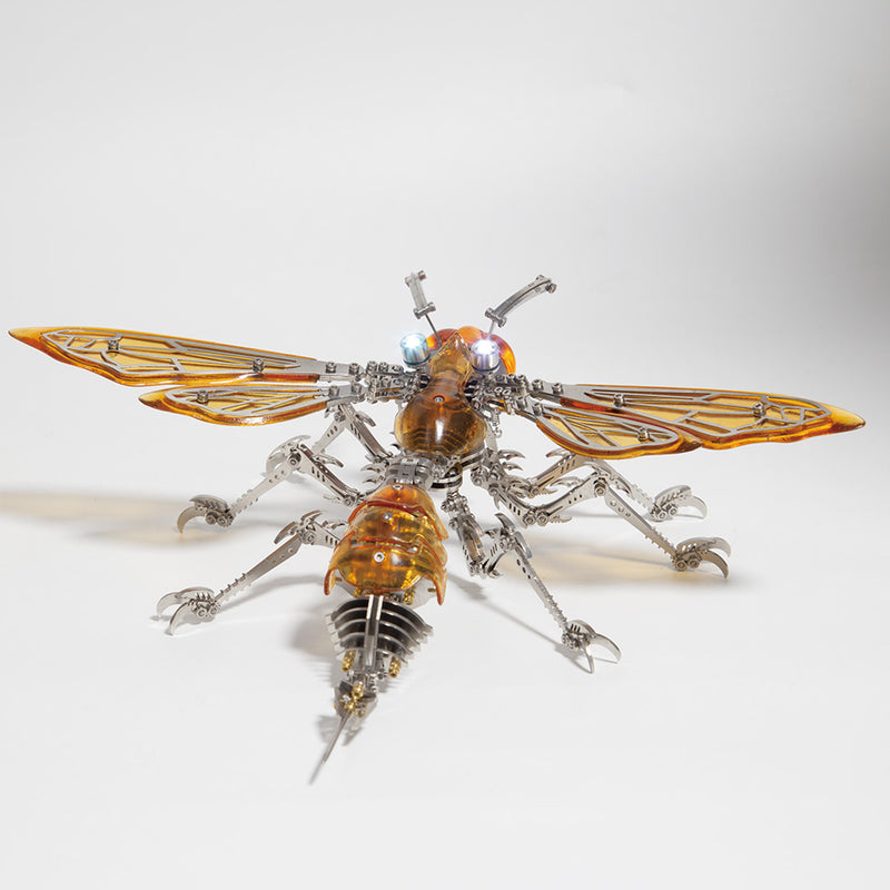 Mechanical Insects Combo: Wasp and Ant Metal Puzzle Kits - stirlingkit