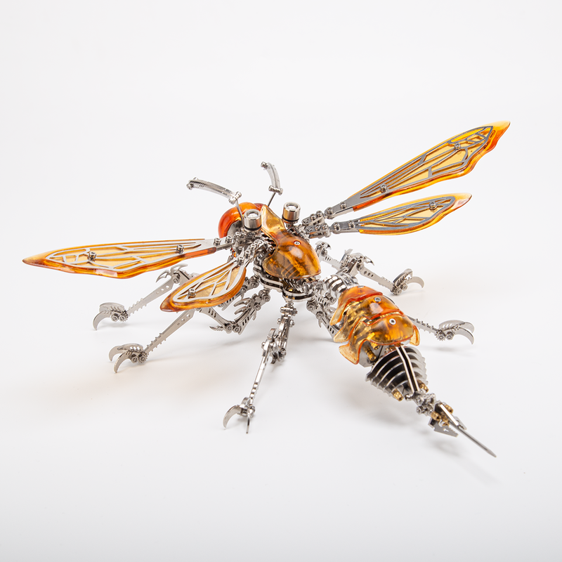 Mechanical Insects Combo: Wasp and Ant Metal Puzzle Kits - stirlingkit