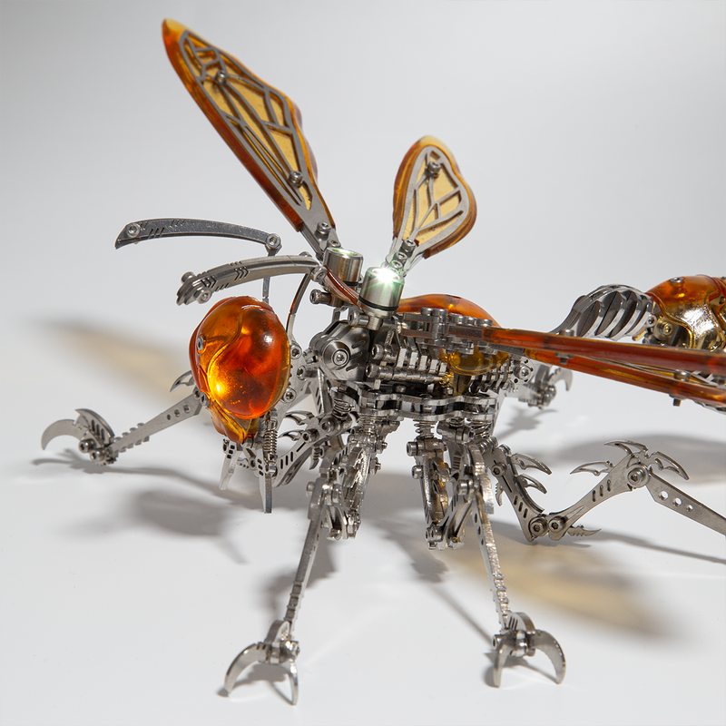 Mechanical Insects Combo: Wasp and Ant Metal Puzzle Kits - stirlingkit
